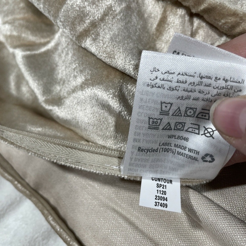 NIB [ 1 King ] Quilted Velvet‎ Sham for Hotel Collection Contour - Picture 10 of 12